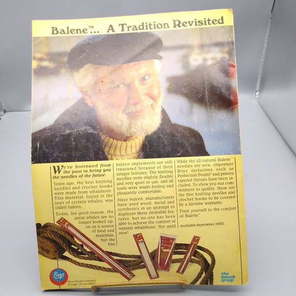 Vintage Craft Patterns, McCalls Needlework and Crafts Magazine, August 1985 Fall - Picture 2 of 2